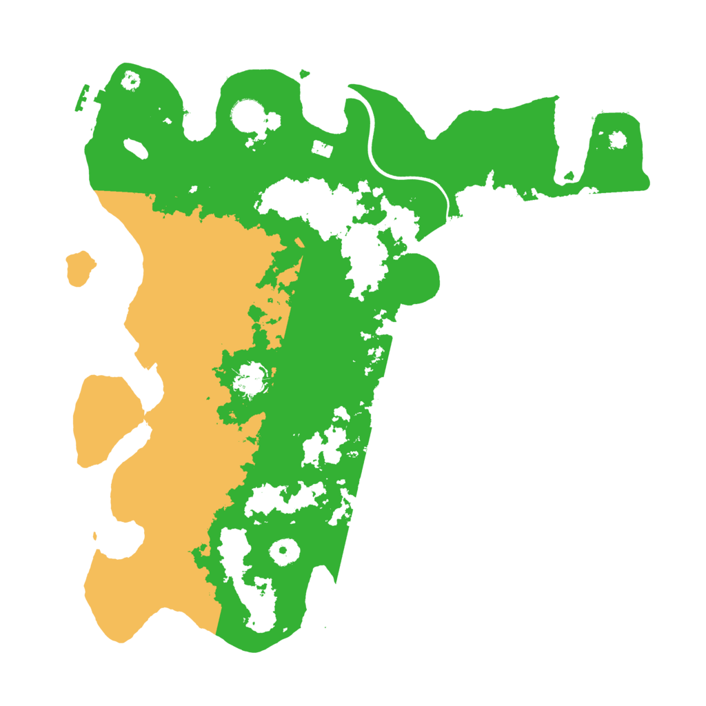 Biome Rust Map: Procedural Map, Size: 3750, Seed: 78916215
