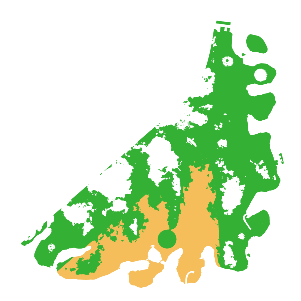 Biome Rust Map: Procedural Map, Size: 4250, Seed: 22407