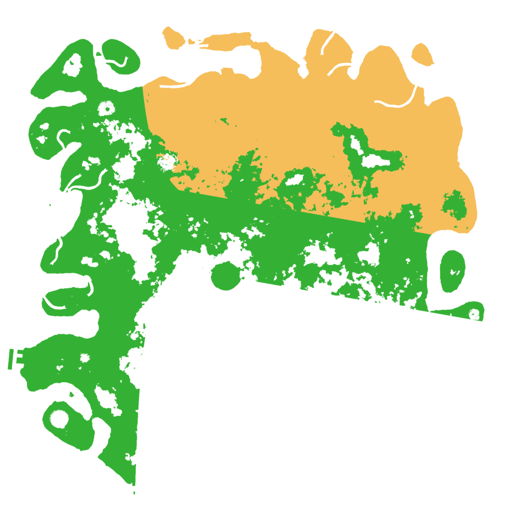 Biome Rust Map: Procedural Map, Size: 5000, Seed: 9748619