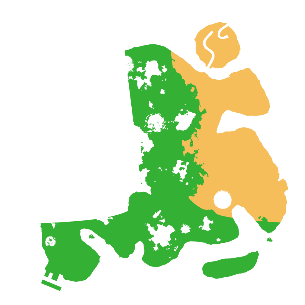 Biome Rust Map: Procedural Map, Size: 3000, Seed: 1212794188