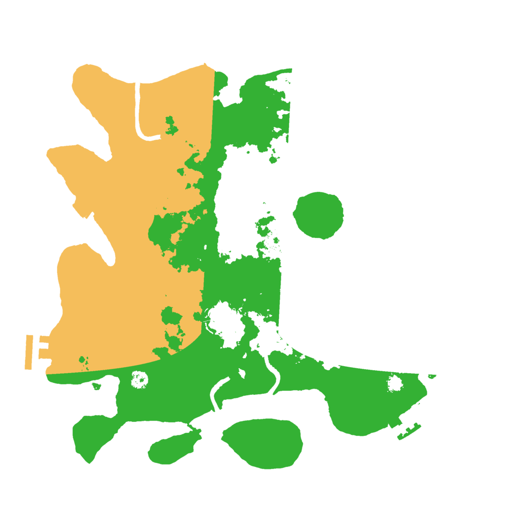 Biome Rust Map: Procedural Map, Size: 3000, Seed: 196531708