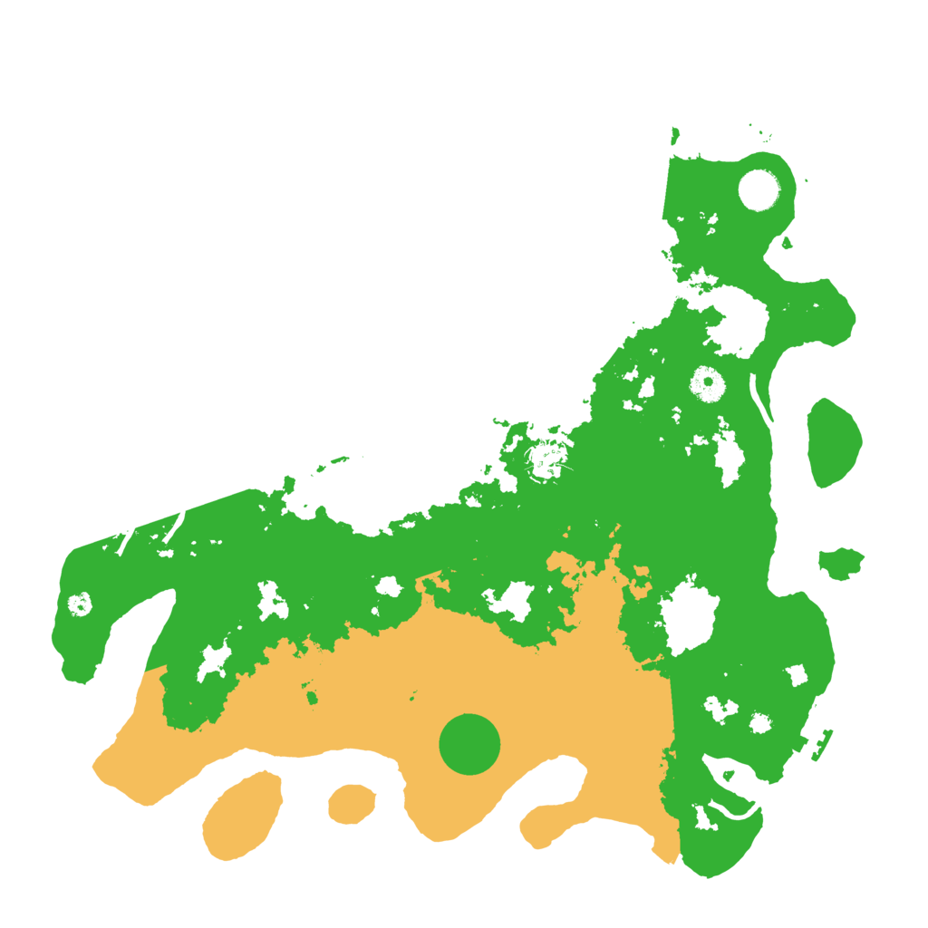 Biome Rust Map: Procedural Map, Size: 4000, Seed: 75576248