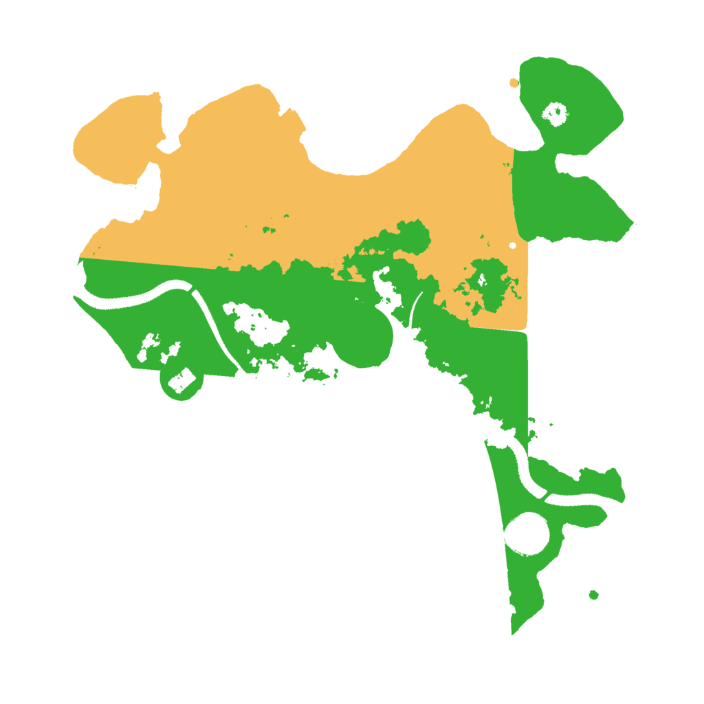 Biome Rust Map: Procedural Map, Size: 3000, Seed: 295514569