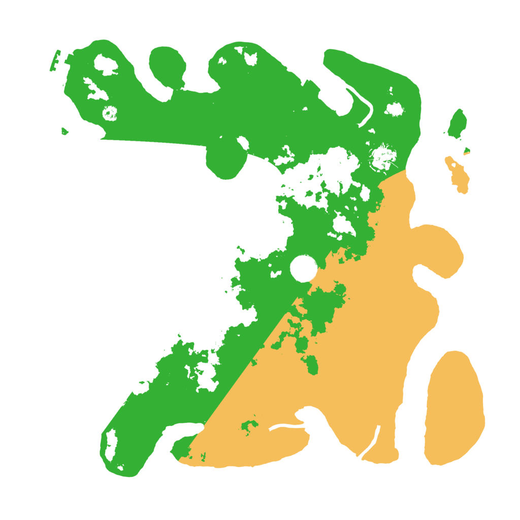 Biome Rust Map: Procedural Map, Size: 3500, Seed: 6352373