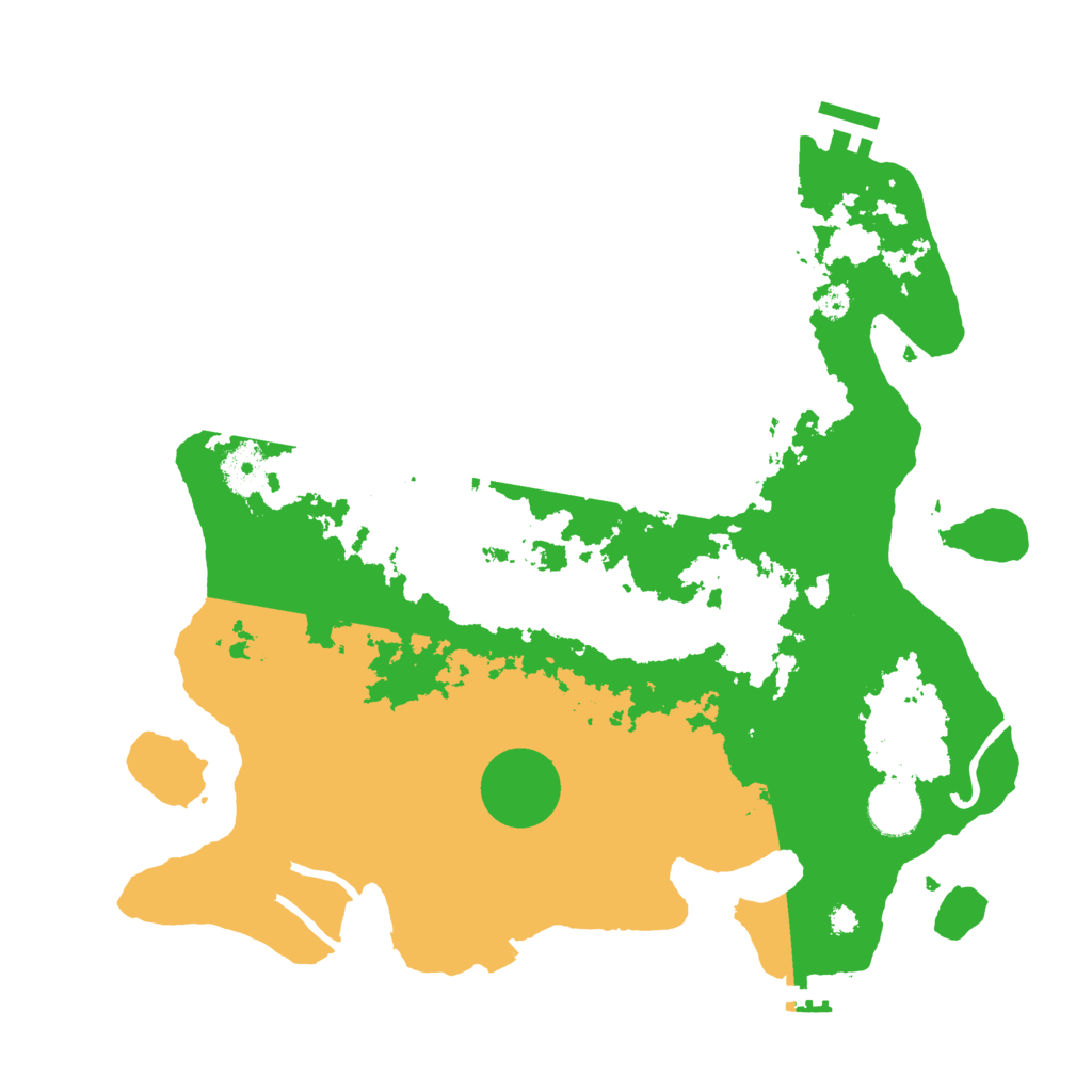 Biome Rust Map: Procedural Map, Size: 3611, Seed: 1248651491