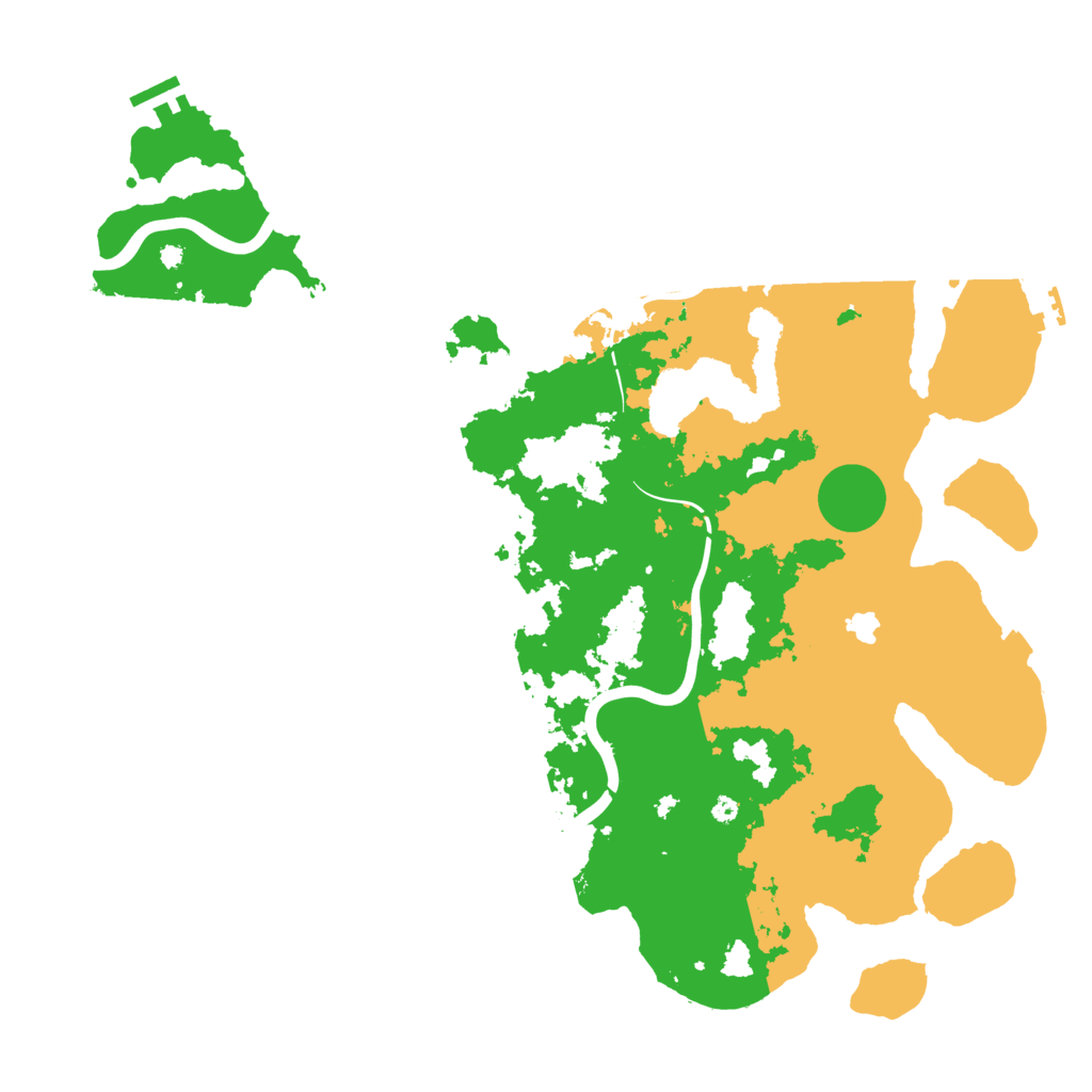 Biome Rust Map: Procedural Map, Size: 4250, Seed: 392550301