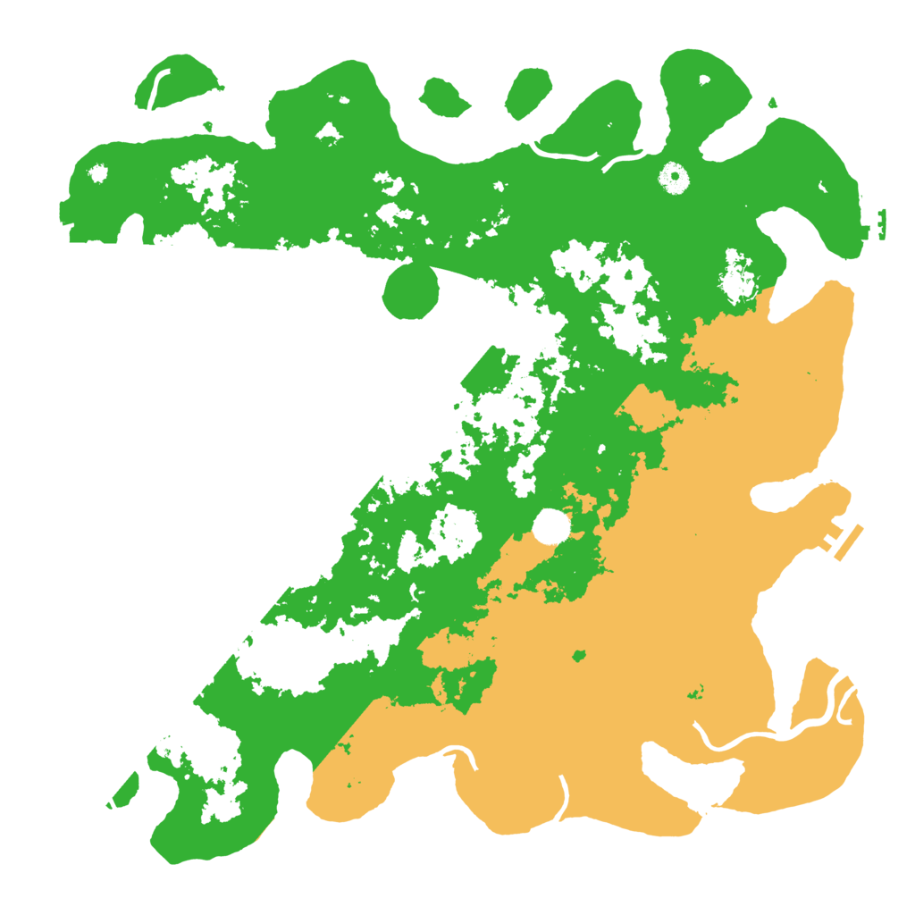 Biome Rust Map: Procedural Map, Size: 4500, Seed: 1283718659