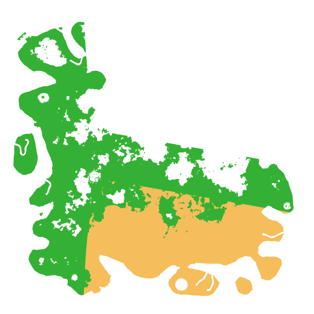 Biome Rust Map: Procedural Map, Size: 4500, Seed: 1821696820