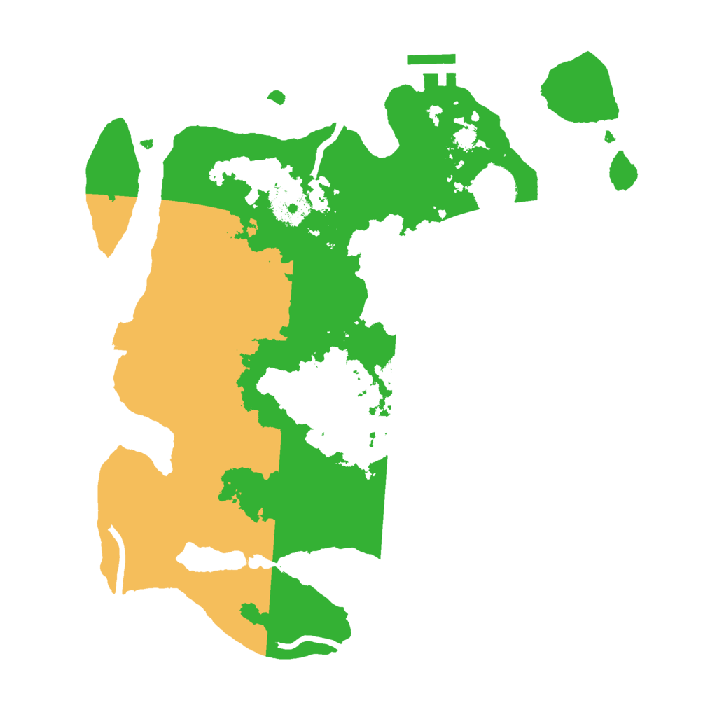 Biome Rust Map: Procedural Map, Size: 3000, Seed: 1599861729