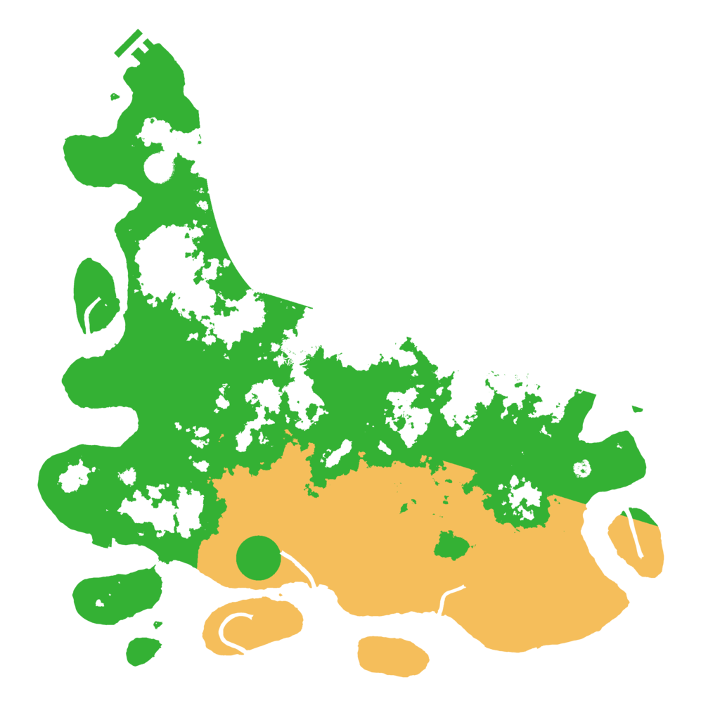 Biome Rust Map: Procedural Map, Size: 4250, Seed: 196081653