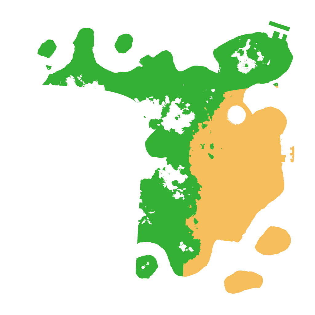 Biome Rust Map: Procedural Map, Size: 3000, Seed: 346346346