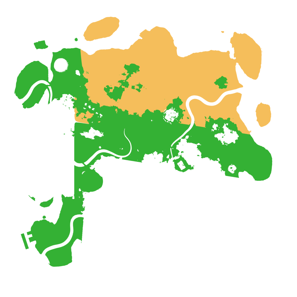 Biome Rust Map: Procedural Map, Size: 3750, Seed: 115923412