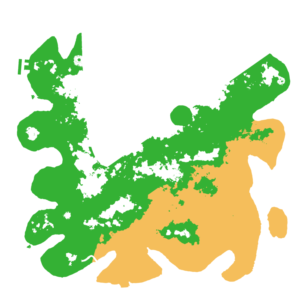 Biome Rust Map: Procedural Map, Size: 4000, Seed: 66648