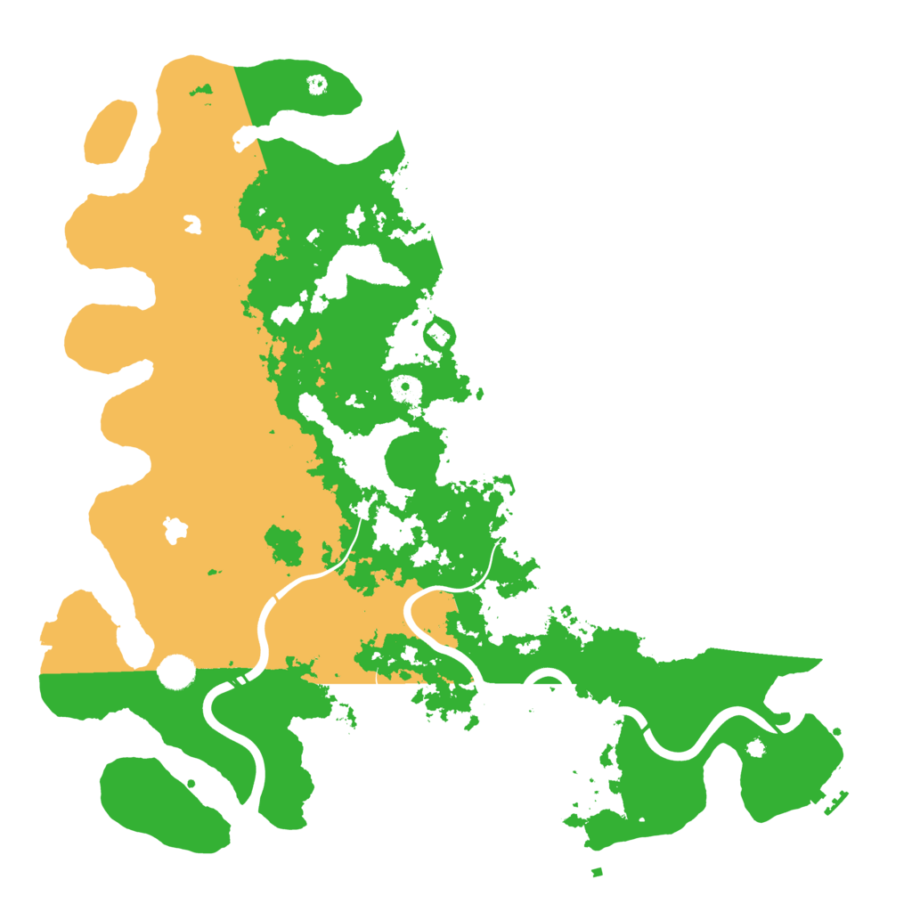 Biome Rust Map: Procedural Map, Size: 4500, Seed: 157573582