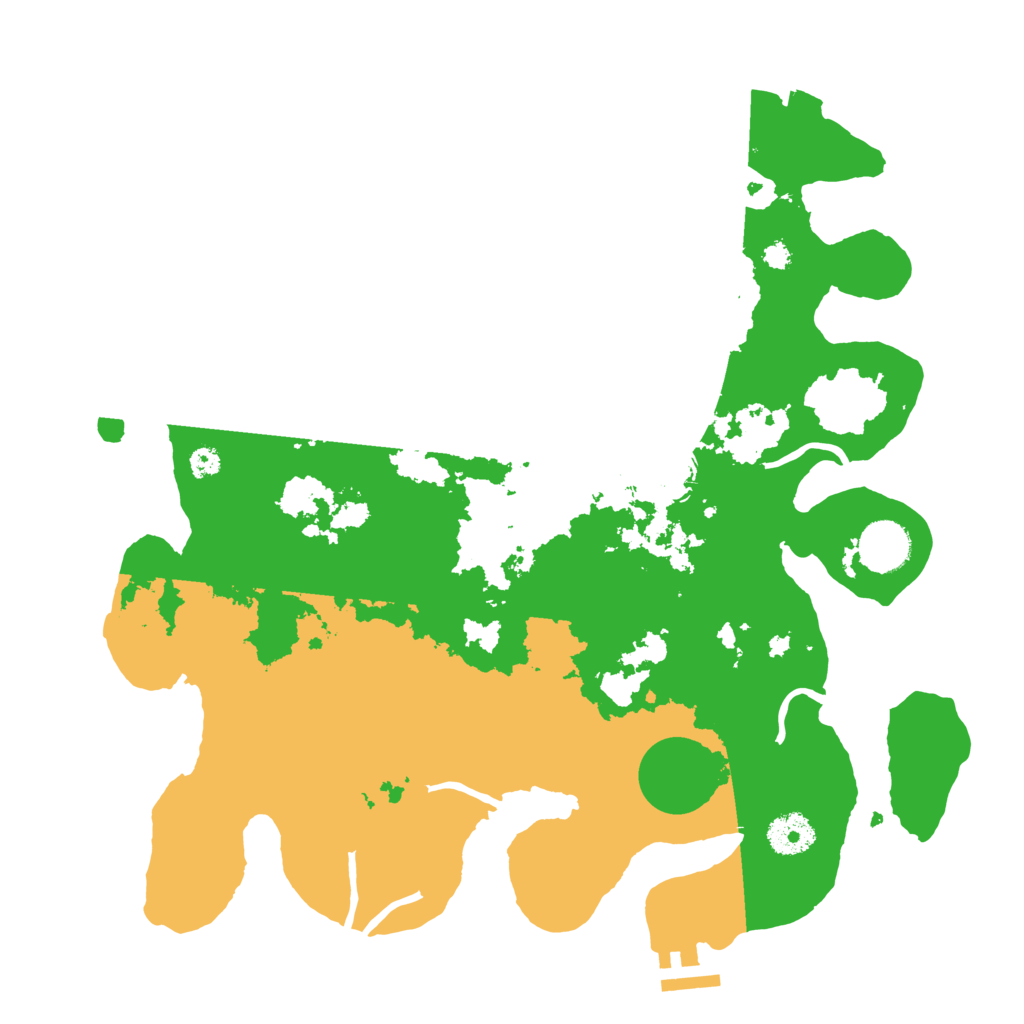 Biome Rust Map: Procedural Map, Size: 3500, Seed: 1012749942