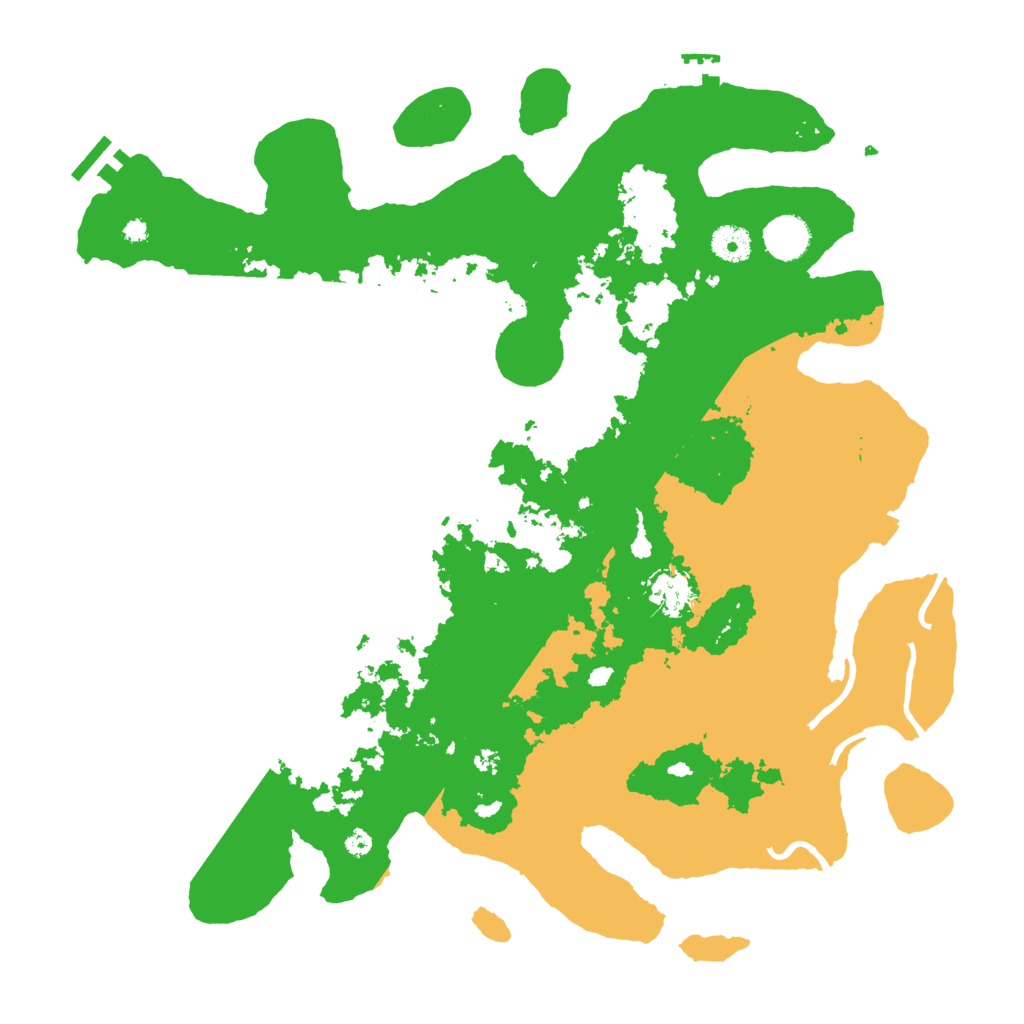 Biome Rust Map: Procedural Map, Size: 4000, Seed: 27692