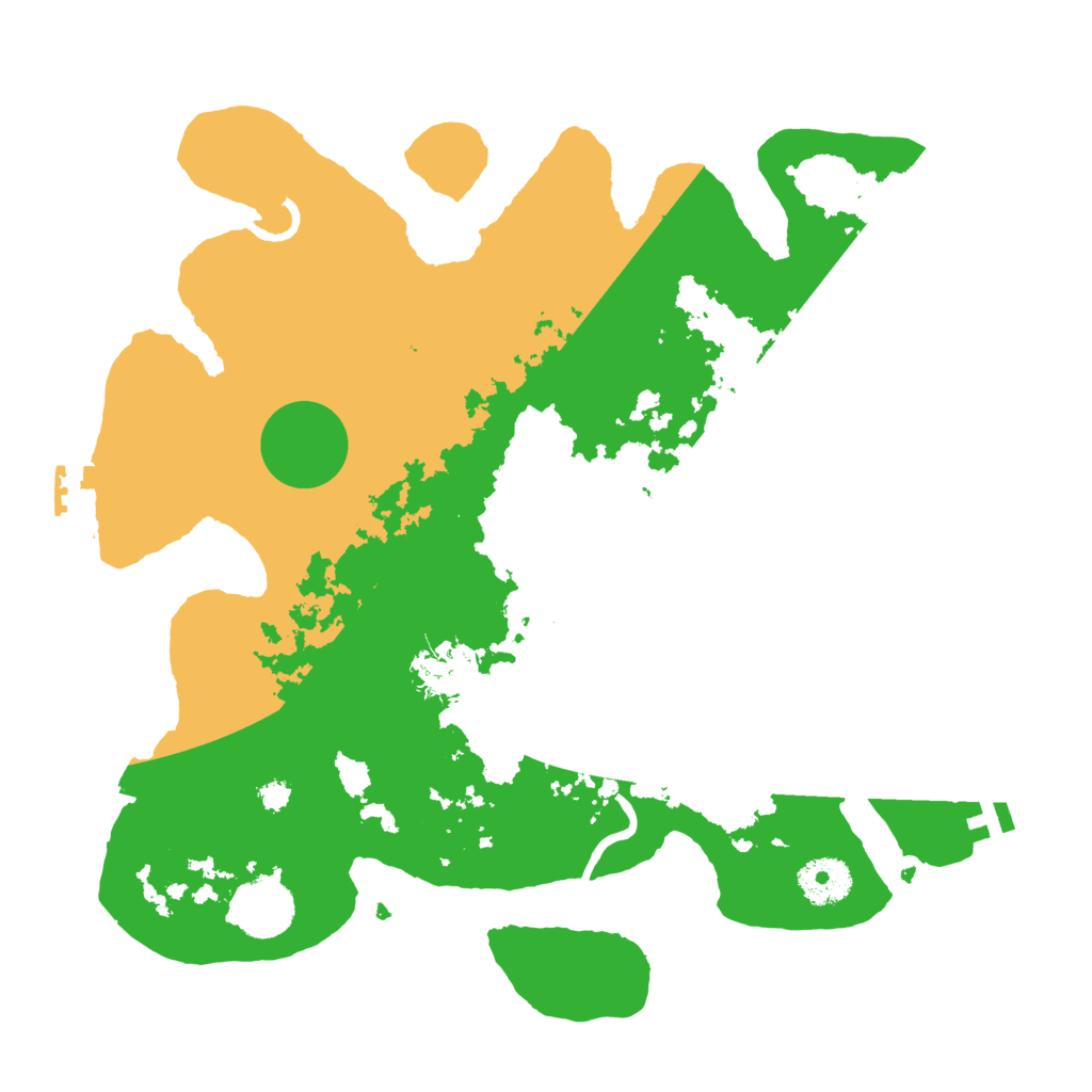 Biome Rust Map: Procedural Map, Size: 3300, Seed: 333070582