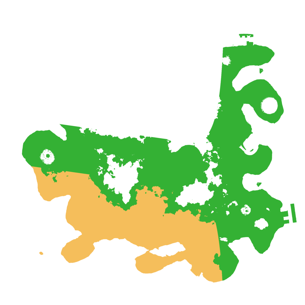 Biome Rust Map: Procedural Map, Size: 3250, Seed: 875518246