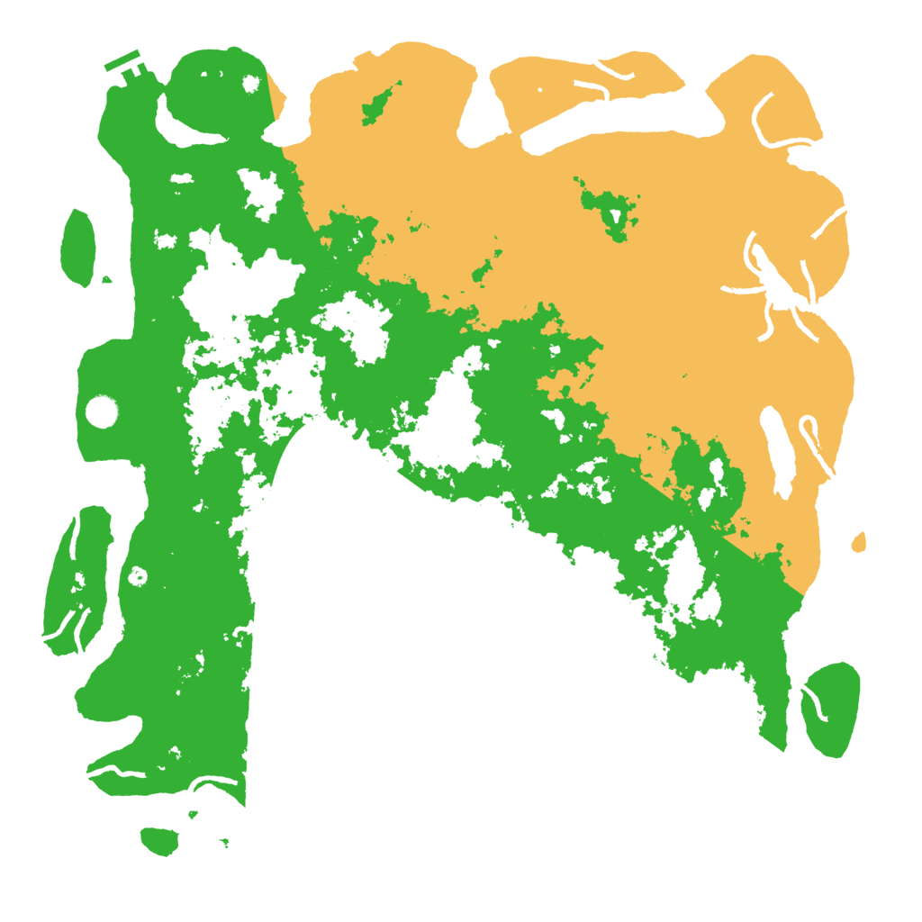Biome Rust Map: Procedural Map, Size: 5000, Seed: 29430