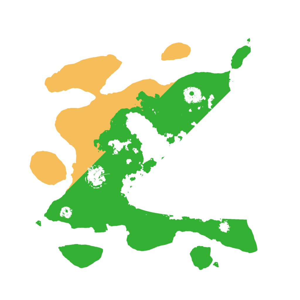 Biome Rust Map: Procedural Map, Size: 2650, Seed: 1921524104