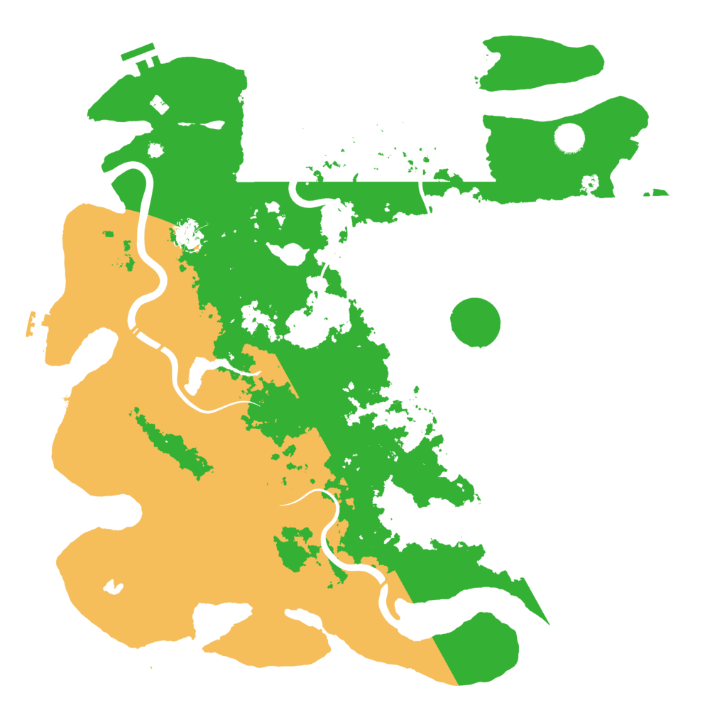 Biome Rust Map: Procedural Map, Size: 4250, Seed: 12738612