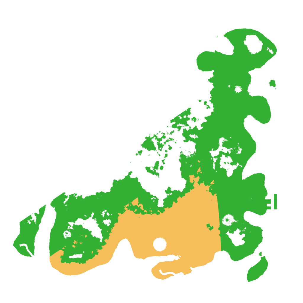 Biome Rust Map: Procedural Map, Size: 4000, Seed: 1861723630