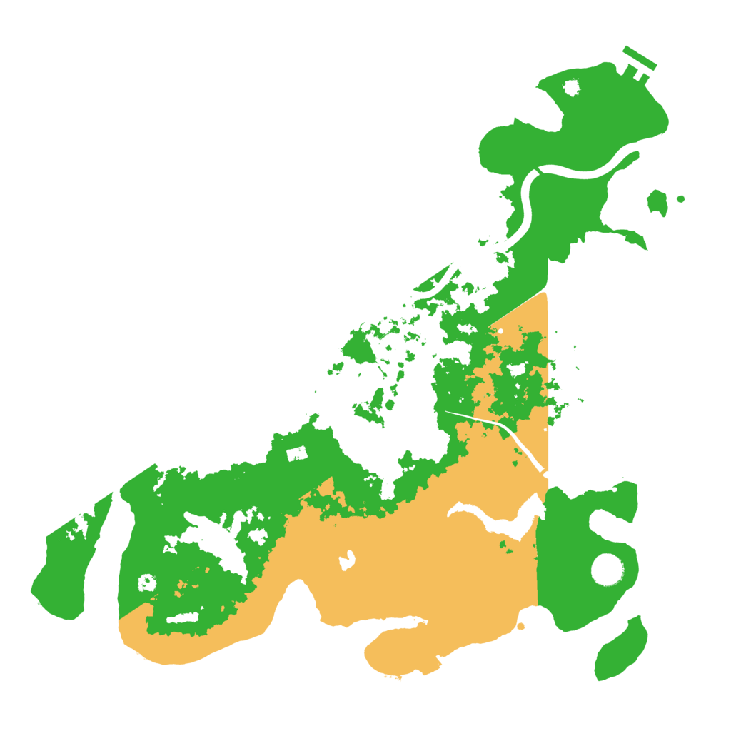 Biome Rust Map: Procedural Map, Size: 4000, Seed: 1861723630
