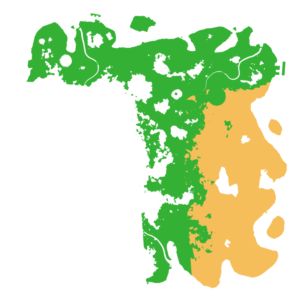 Biome Rust Map: Procedural Map, Size: 4500, Seed: 737121793