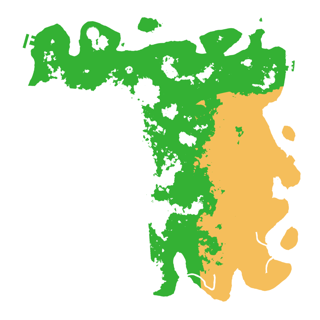 Biome Rust Map: Procedural Map, Size: 4500, Seed: 737121793