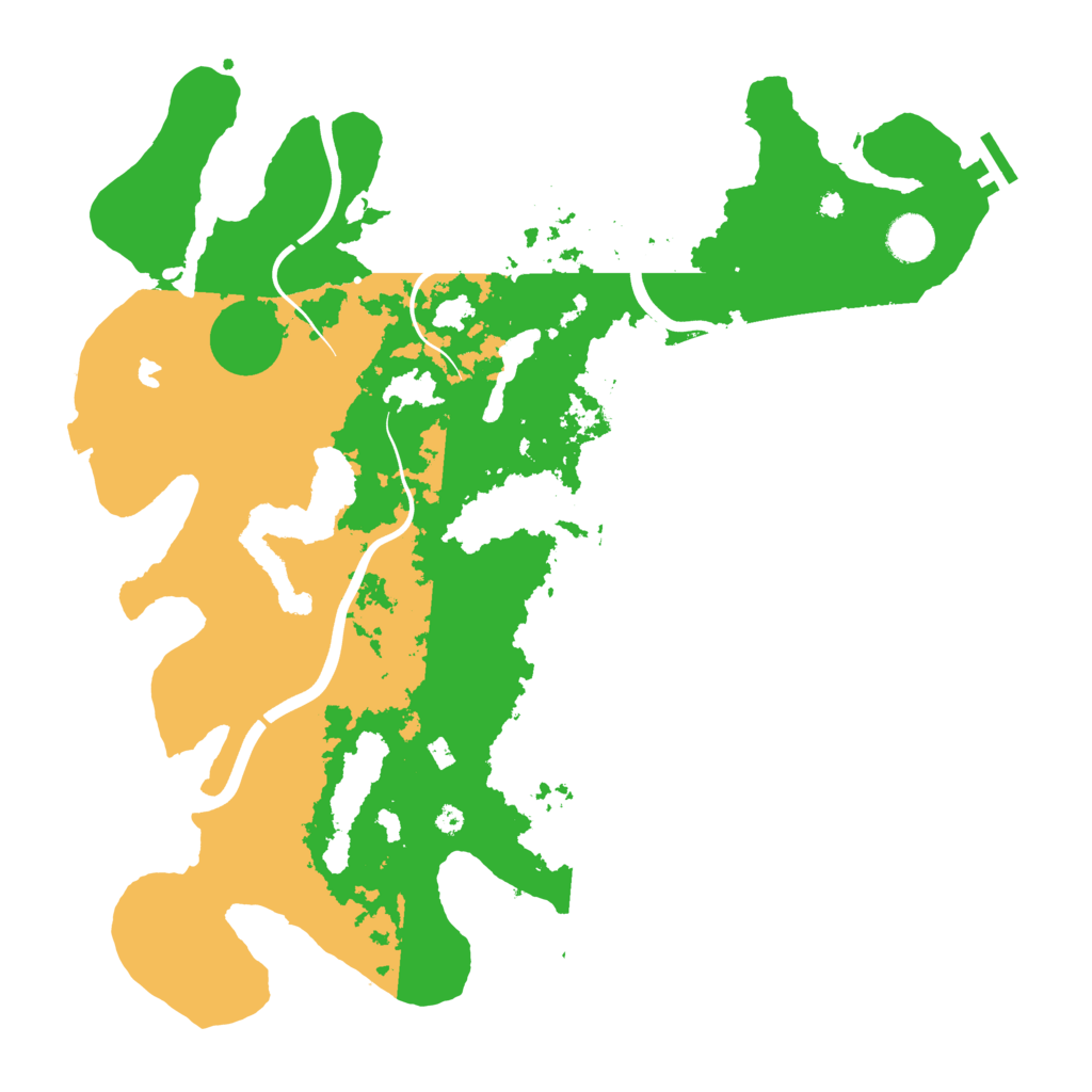 Biome Rust Map: Procedural Map, Size: 4000, Seed: 336561082