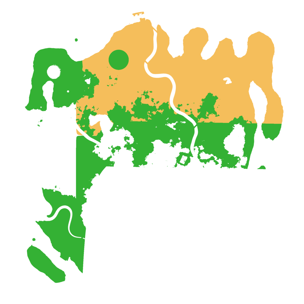 Biome Rust Map: Procedural Map, Size: 4000, Seed: 1234567362