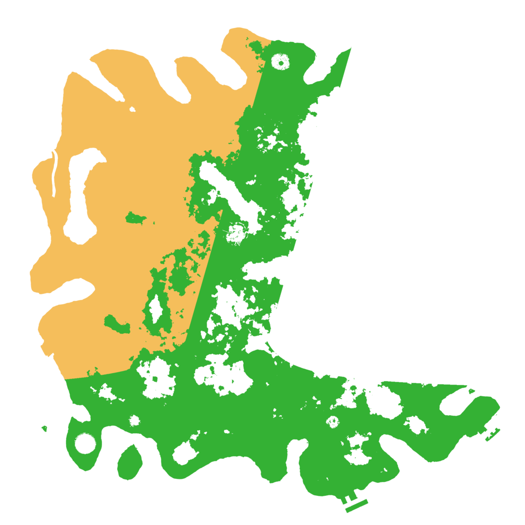 Biome Rust Map: Procedural Map, Size: 4500, Seed: 872125080