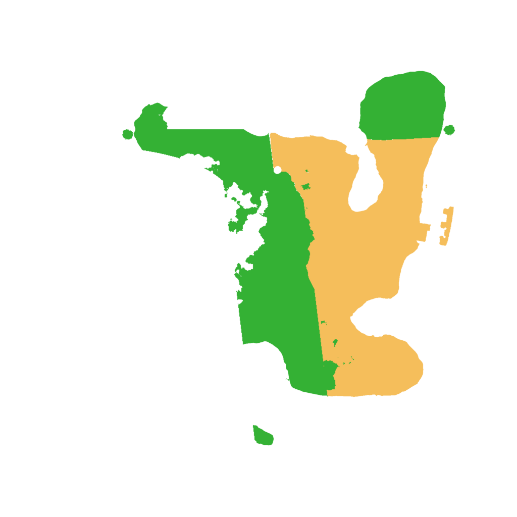 Biome Rust Map: Procedural Map, Size: 2000, Seed: 312221