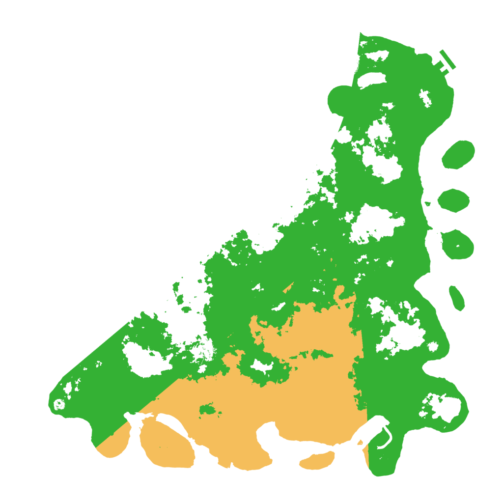 Biome Rust Map: Procedural Map, Size: 4550, Seed: 103170376