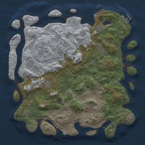 Thumbnail Rust Map: Procedural Map, Size: 4550, Seed: 103170376, 18 Monuments