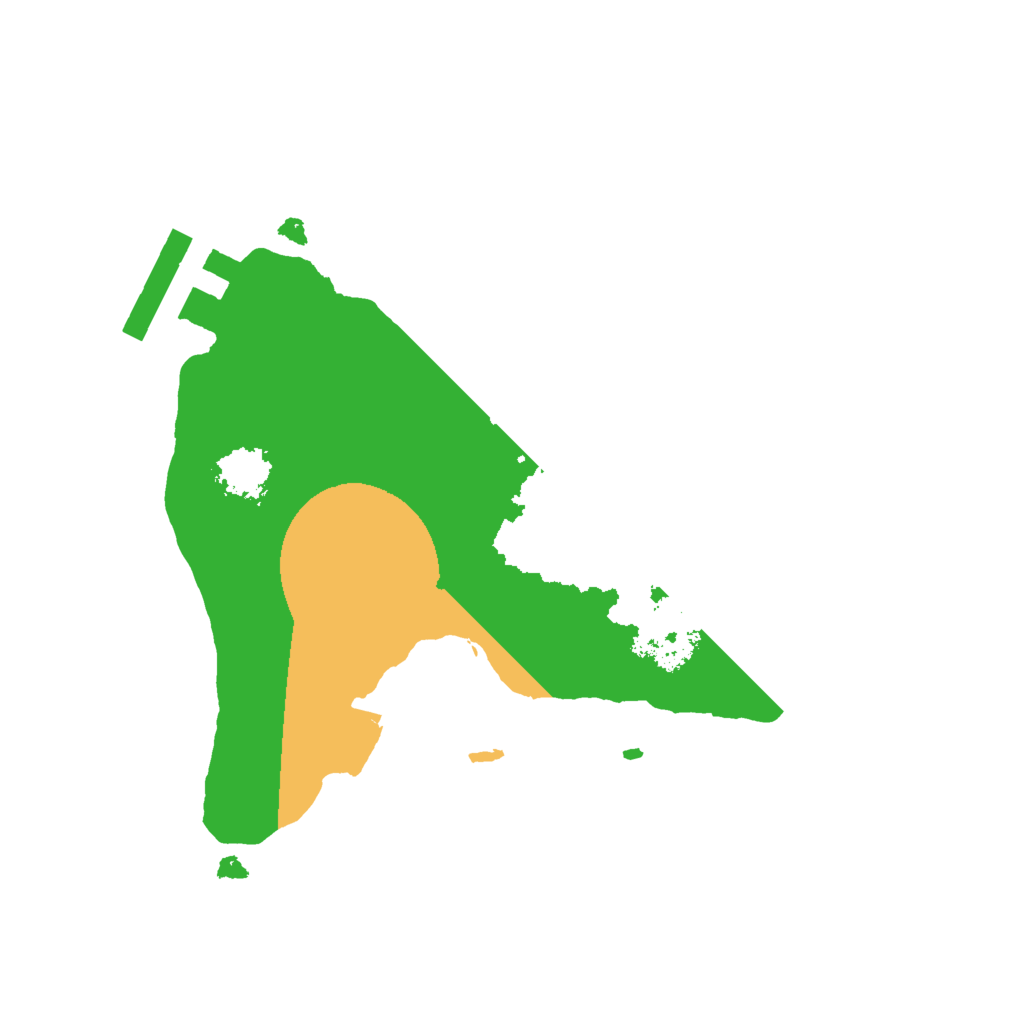 Biome Rust Map: Procedural Map, Size: 1800, Seed: 1839618071