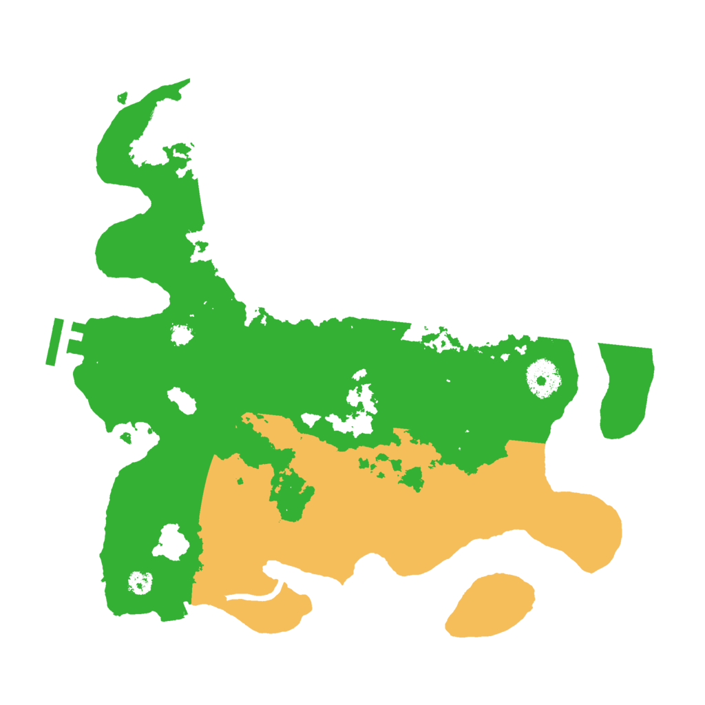 Biome Rust Map: Procedural Map, Size: 3000, Seed: 874618942