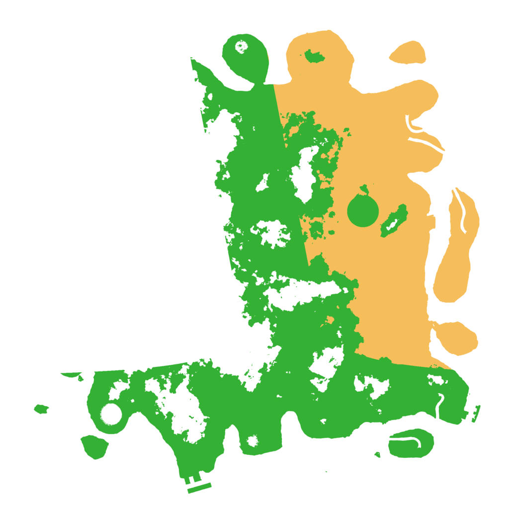 Biome Rust Map: Procedural Map, Size: 4250, Seed: 1133724131