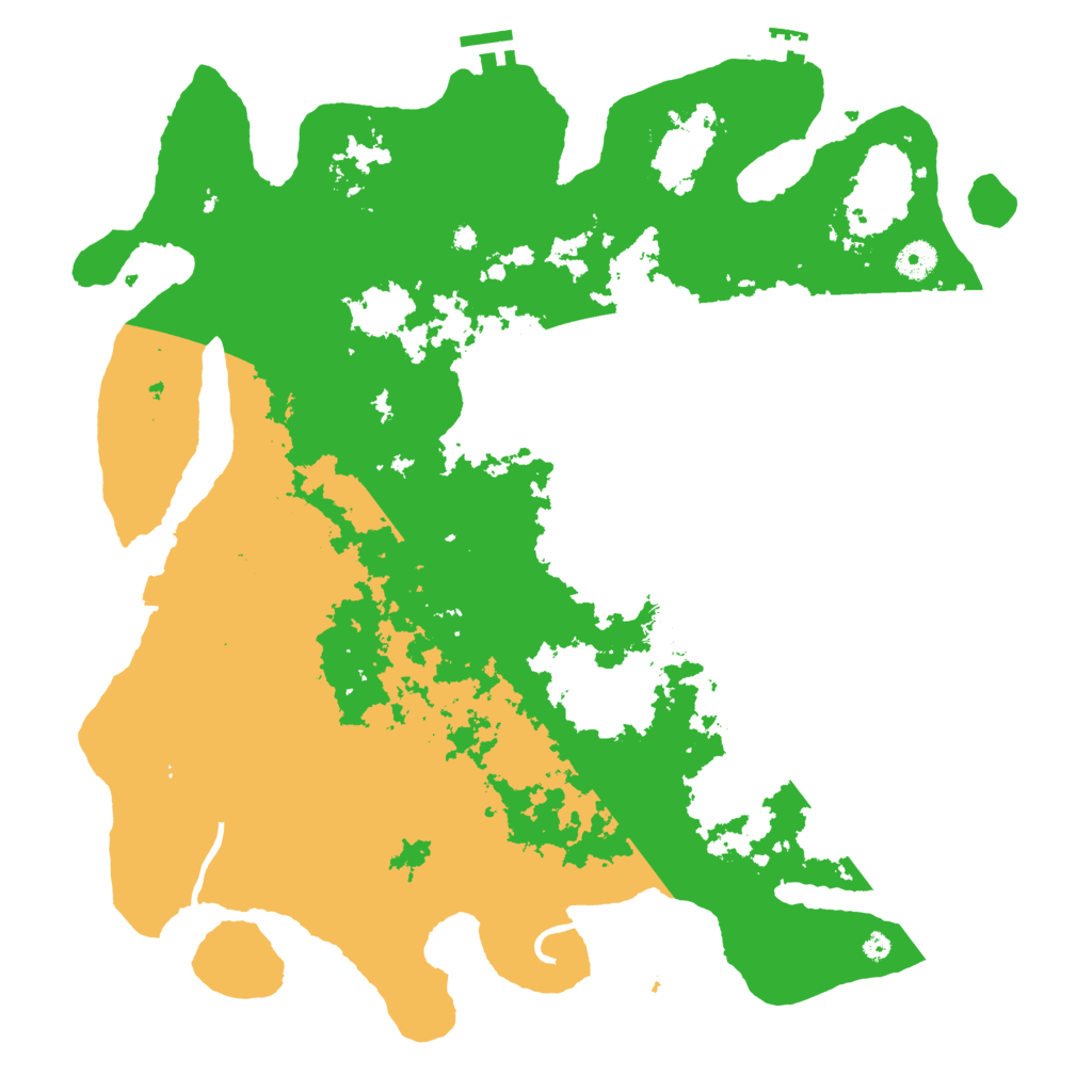 Biome Rust Map: Procedural Map, Size: 4200, Seed: 505543797