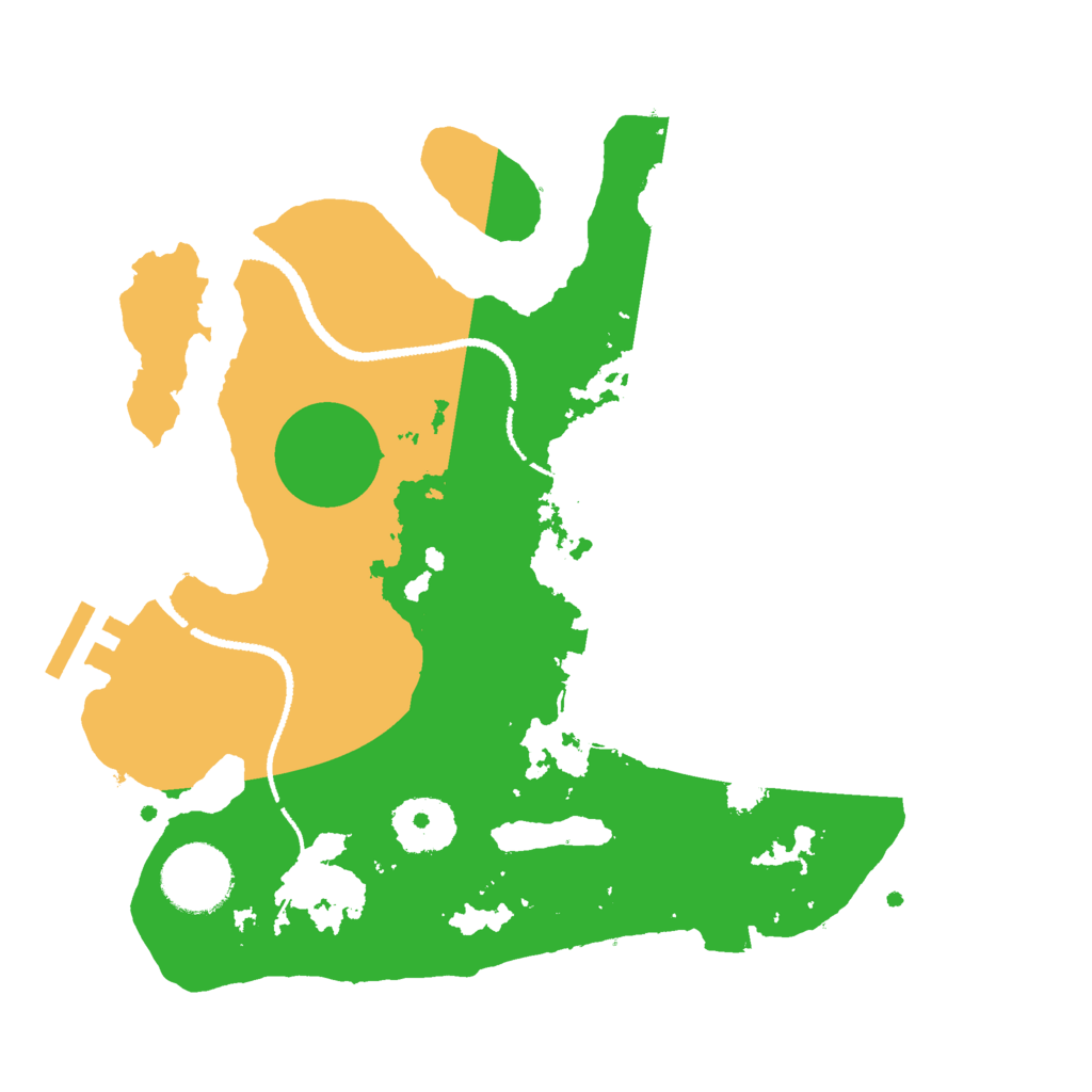 Biome Rust Map: Procedural Map, Size: 2750, Seed: 334092095