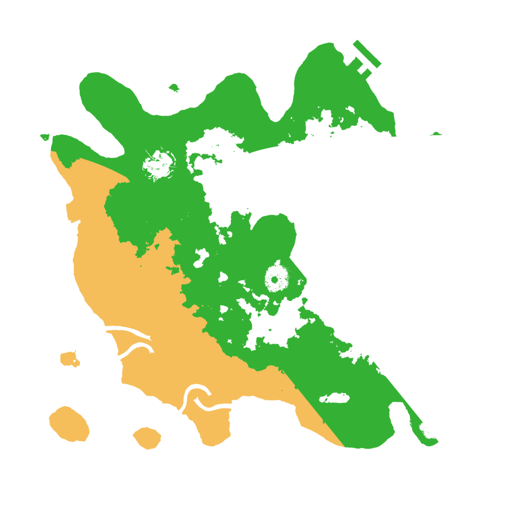 Biome Rust Map: Procedural Map, Size: 3000, Seed: 324833732