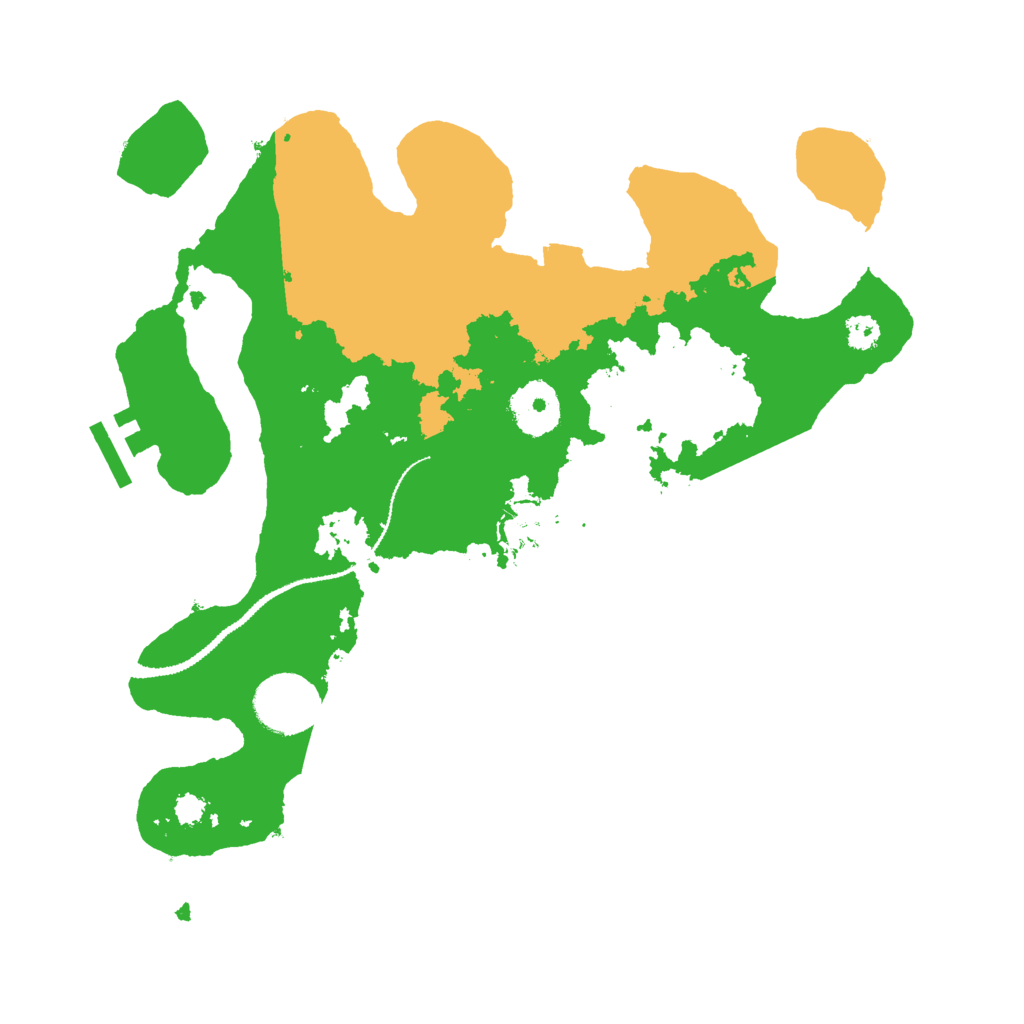 Biome Rust Map: Procedural Map, Size: 3000, Seed: 148