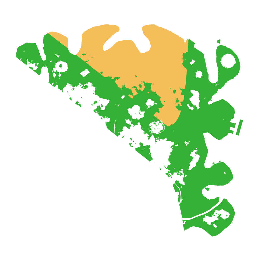 Biome Rust Map: Procedural Map, Size: 3300, Seed: 1810289254