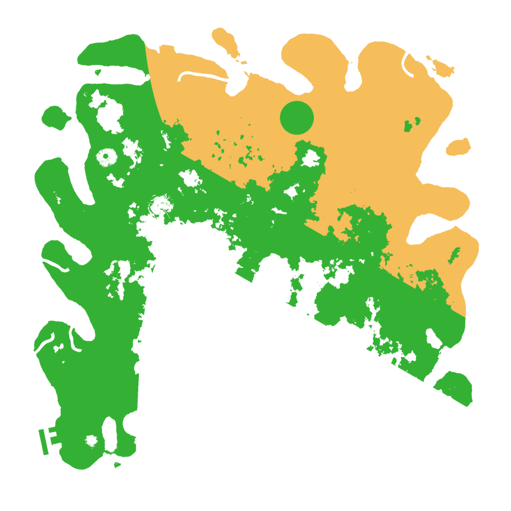 Biome Rust Map: Procedural Map, Size: 4000, Seed: 554678