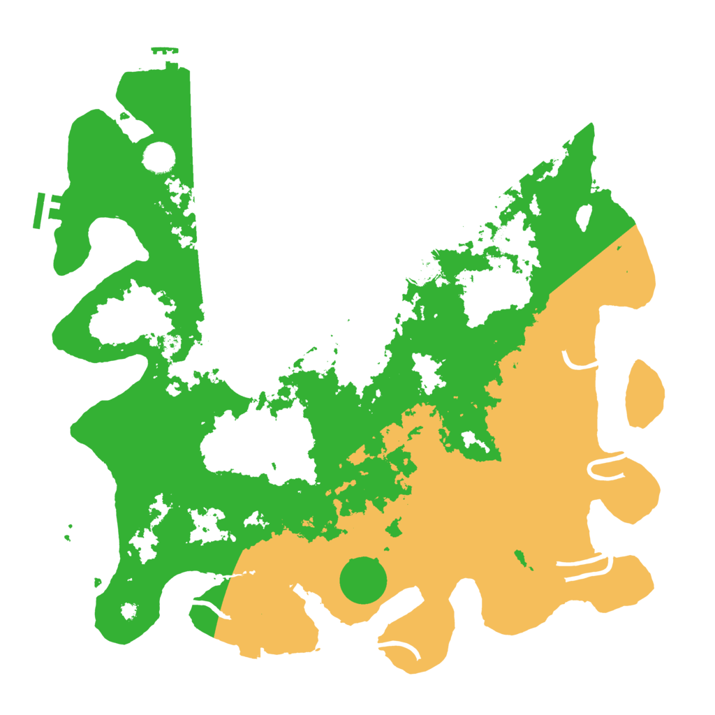 Biome Rust Map: Procedural Map, Size: 4000, Seed: 2008035119