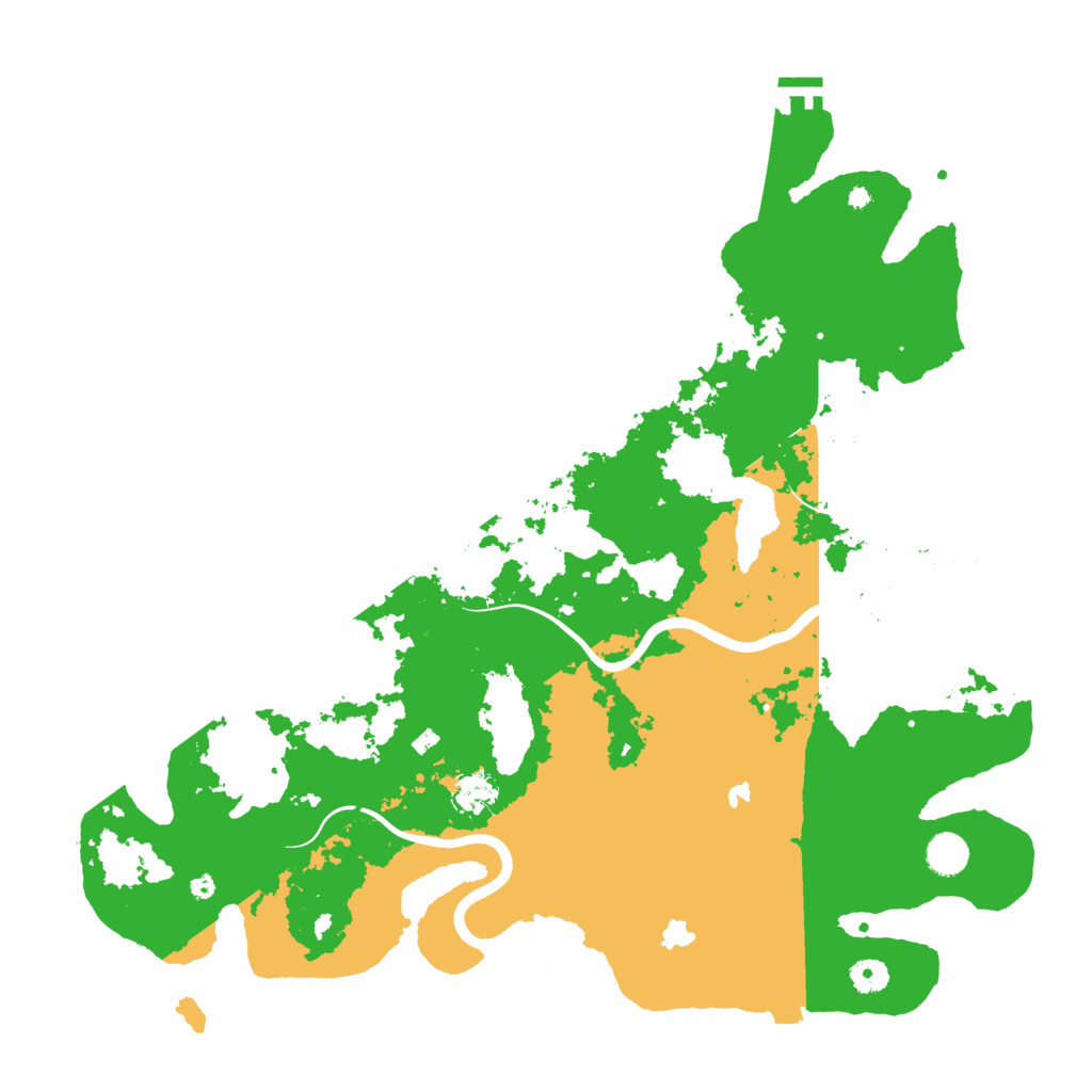 Biome Rust Map: Procedural Map, Size: 4500, Seed: 1204082456