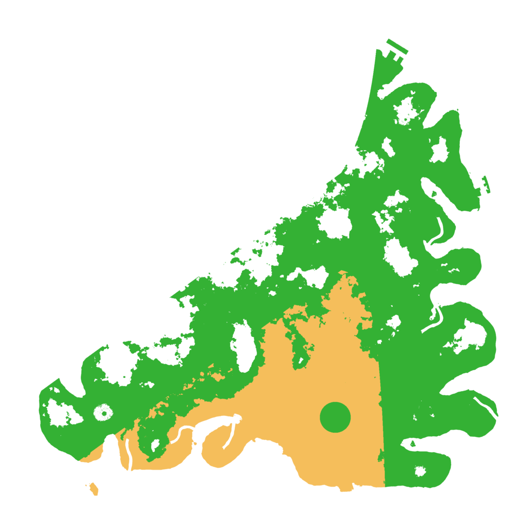 Biome Rust Map: Procedural Map, Size: 4500, Seed: 1204082456