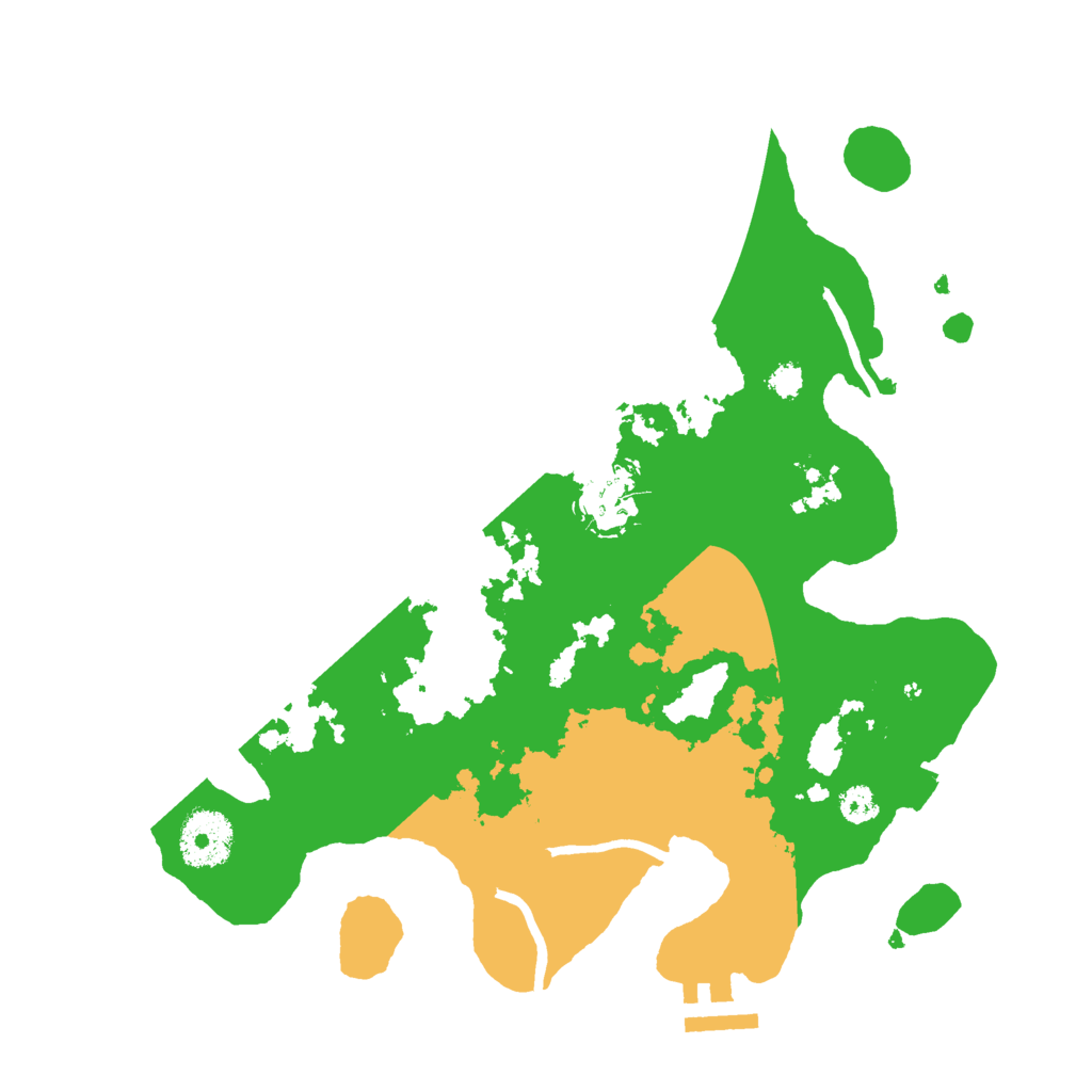 Biome Rust Map: Procedural Map, Size: 3000, Seed: 1788214567