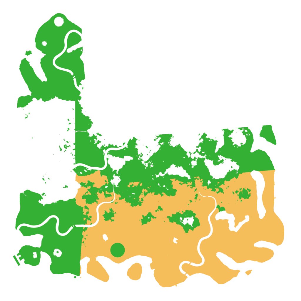 Biome Rust Map: Procedural Map, Size: 5500, Seed: 347900069