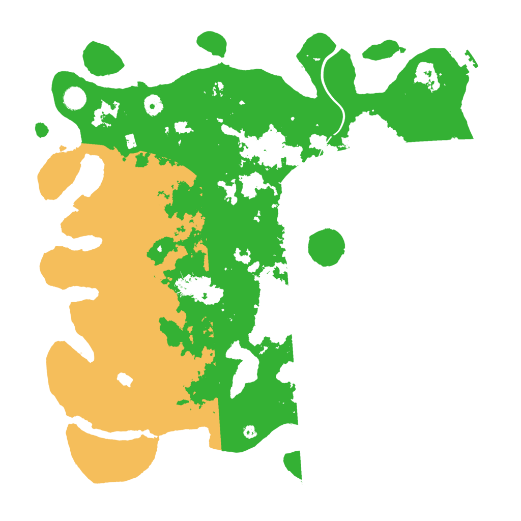 Biome Rust Map: Procedural Map, Size: 4000, Seed: 37599